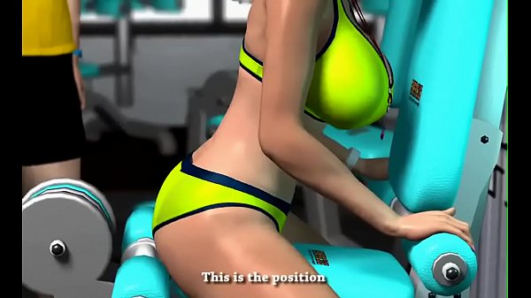 Umemaro 3D Vol 16 Sexy trainer Shoko Sugimoto burns a lot of calories